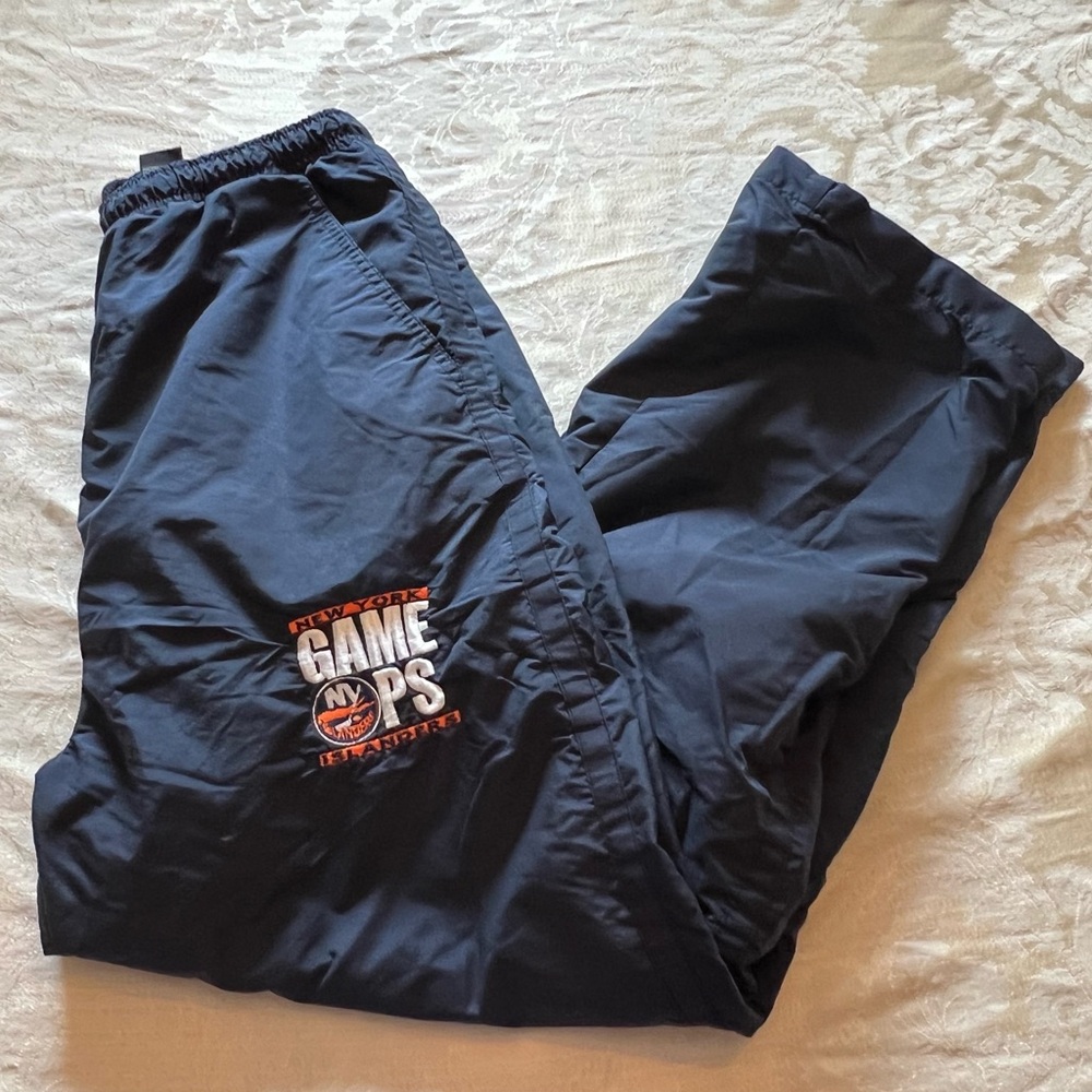 Women’s NY Islanders NHL Navy Blue lined Pants